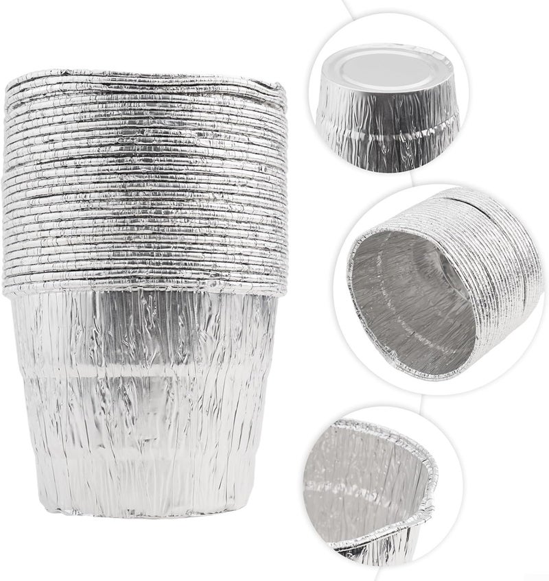 25 Pack Disposable Aluminium Grease Bucket Liners for Traeger Pellet Grill Pro Series 575/780, 650/885, 20/22/34 and Compatible with 450/550/700/1000 - Image 5