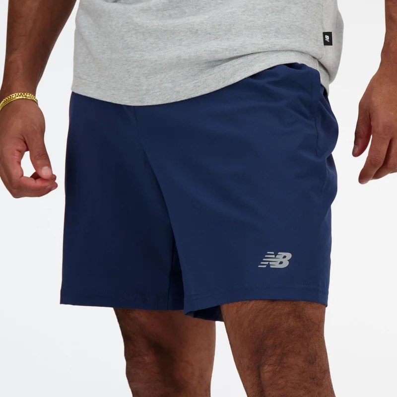 New Balance NB Navy Sport Essential Short 7" for Men | Best Price UAE