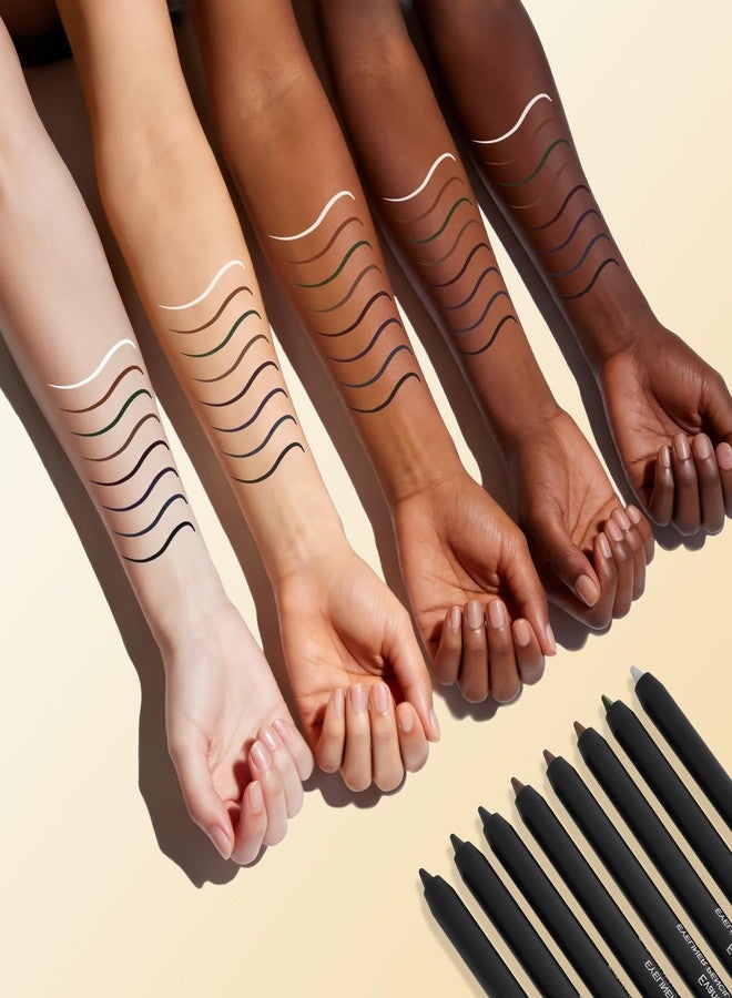 Evanora 8Pcs Colored Eyeliner Eye Liner Pencils Makeup Set for Women, Gel Eye Line Pencils Set for Women Eye Makeup Eyes Liner Pen with Sharpener, Smooth Use Long-Lasting & Waterproof Eye Liner Pen Kit - Image 3