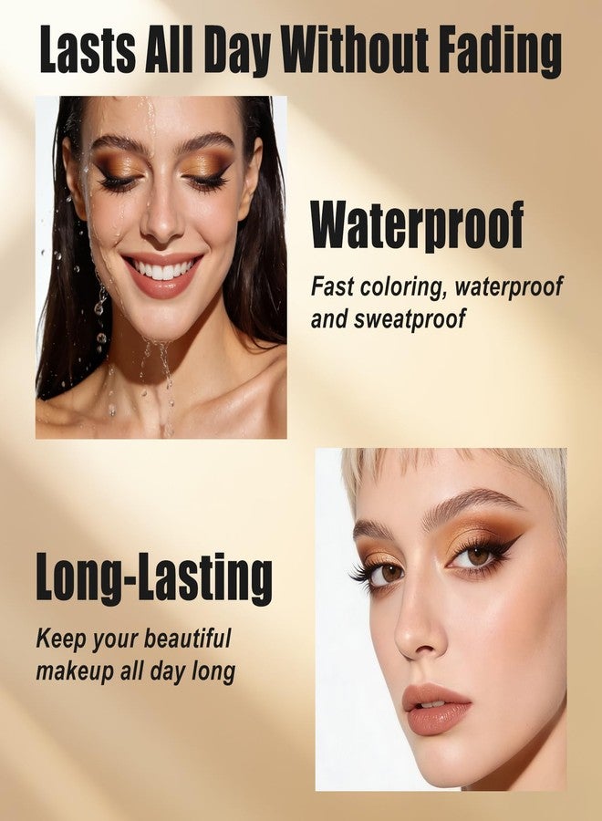 Evanora 8Pcs Colored Eyeliner Eye Liner Pencils Makeup Set for Women, Gel Eye Line Pencils Set for Women Eye Makeup Eyes Liner Pen with Sharpener, Smooth Use Long-Lasting & Waterproof Eye Liner Pen Kit - Image 5