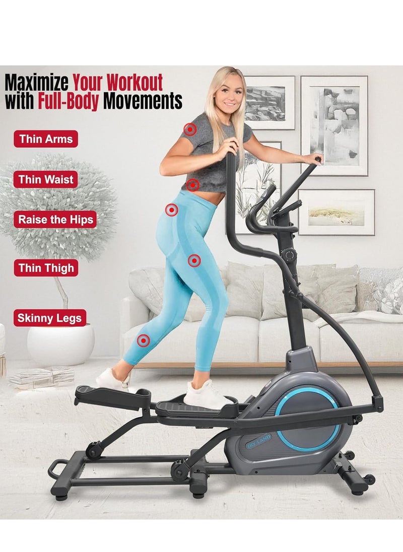 Sky Land Elliptical Cross Trainer | 10-Level Magnetic Resistance | 6kg Flywheel | Smart FS App & Digital Console | 17'' Stride | 110kg Weight Capacity | Home Gym Exercise Machine EM-1569  - Image 2