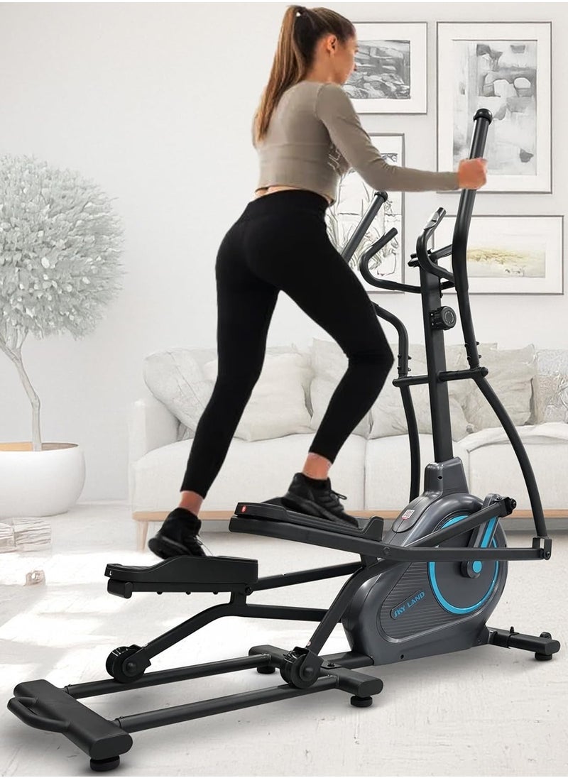 Sky Land - Elliptical Cross Trainer | 10-Level Magnetic Resistance | 6kg Flywheel | Smart FS App & Digital Console | 17'' Stride | 110kg Weight Capacity | Home Gym Exercise Machine EM-1569 - Image 1