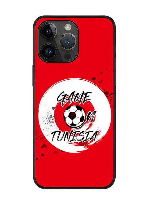 Rugged Black edge case for Apple iPhone 14 Pro Max Slim fit Soft Case Flexible Rubber Edges Anti Drop TPU Gel Thin Cover - Game on Tunisia