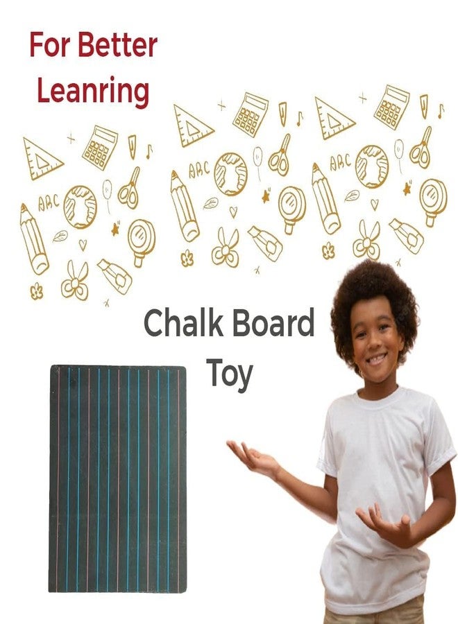 Toodles Learnings Unlocking Creativity: Toodles' Learning Chalkboard & Slate Drawing Pad – Where Lines and Squares Spark Boundless Imagination in Kids - Image 4