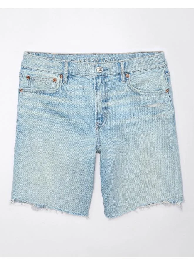 American Eagle AE Strigid 8" Perfect Denim Bermuda Short