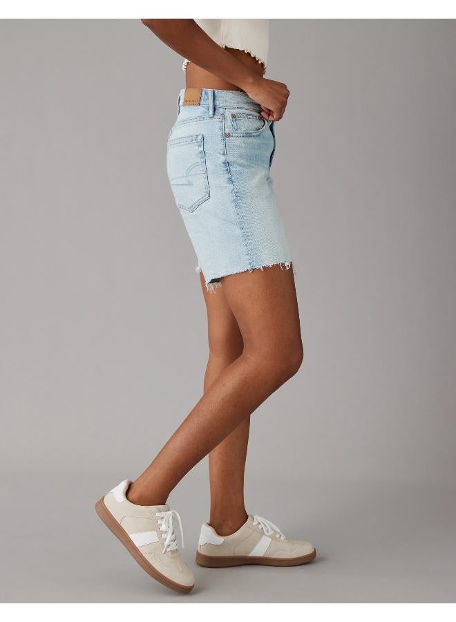 American Eagle AE Strigid 8" Perfect Denim Bermuda Short  - Image 3