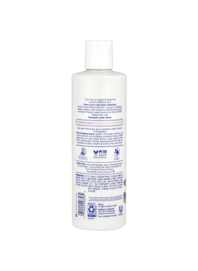 Dove, Ultra-Light Conditioner, Gorgeous Grays , 13.5 fl oz (400 ml) - Image 2