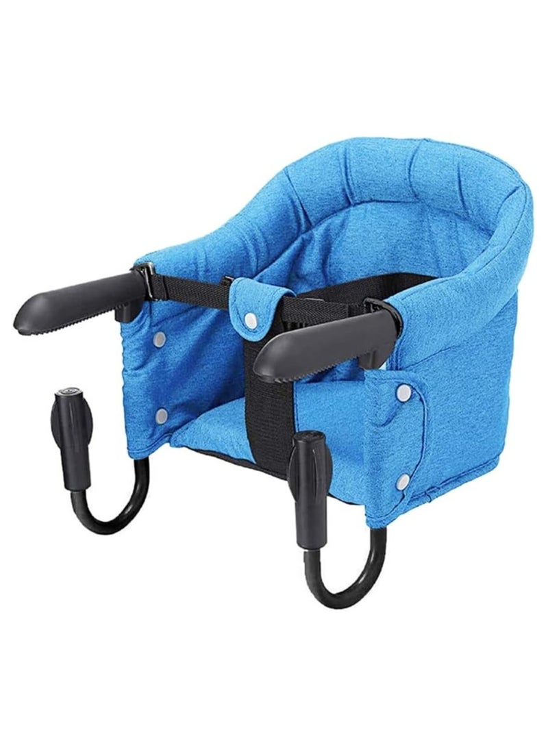 Gonice Hook On Baby High Chair, Hook On Portable Fast Table Chair, Baby Feeding Seat Fold-Flat Storage Bag for Home Travel - Image 1
