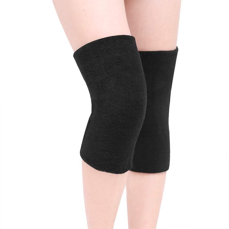 Holiberty Thermal Knee Braces Women Men Elastic Arthritis Knee Compression Sleeve Ski Cycling Leg Warmers Knee Support Pads - Image 1