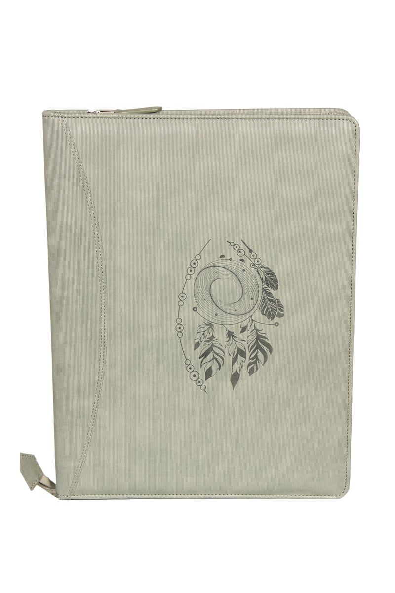 Sukeshcraft Pu Multiuse 25 File Sleeve for Documents, Certificates, Fixed Deposit Receipt, Portfolio B4 Size Documents Holder for Sports, Office, Home, School (Mil Green, B4 Size Leaf) - Image 2
