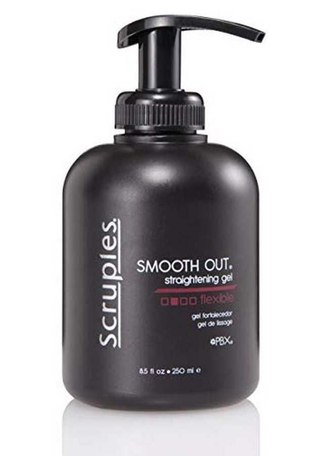 Scruples Smooth Out Hair Straightening Gel (8.5Oz) Antifrizz Hair Balm For Men & Women Conditioning & Smoothening Cream Controls Curls Suitable For All Hair Types - Image 1