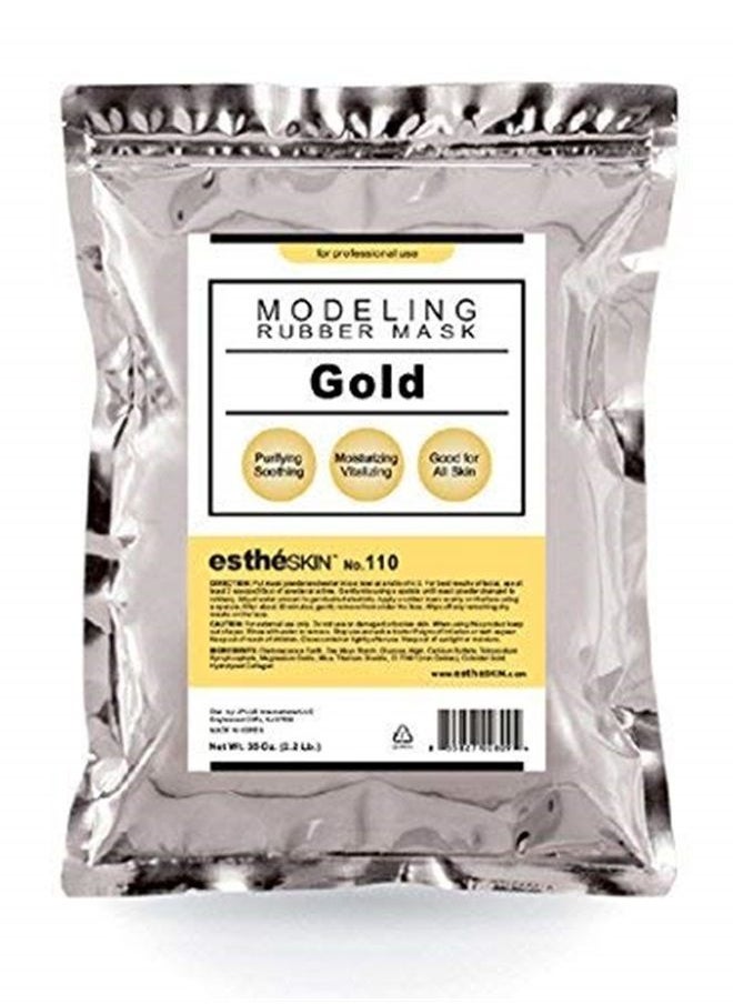 estheskin No.110 Gold Modeling Mask Powder for Professional Facial Treatment, 35 Oz. (1 pack)  - Image 1
