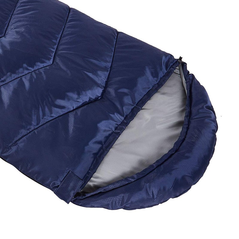 Flantree Sleeping Bag 4 Seasons Adults & Kids for Camping Hiking Trips Warm Cool Weather,Lightweight and Waterproof with Compression Bag,Indoors Outdoors Activities - Image 3