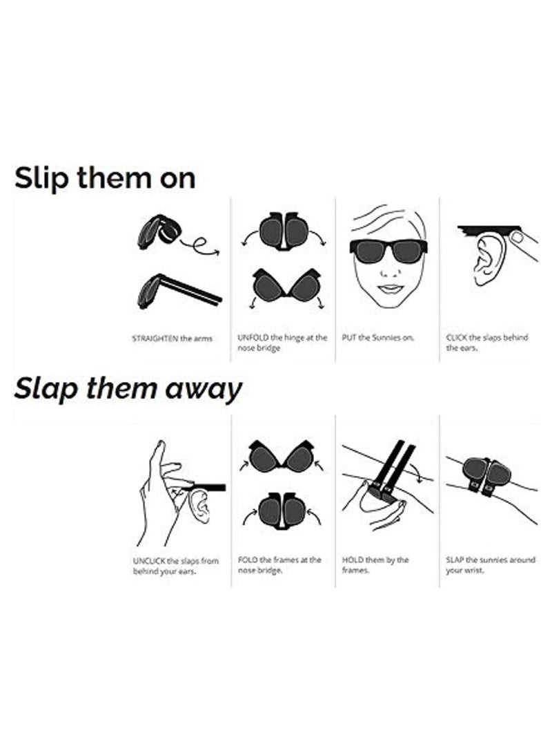Generic unisex-adult  Folding Wrist  Sunglasses Sunglasses  - Image 4