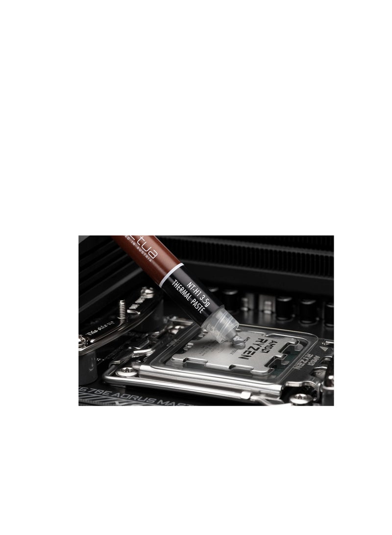 Noctua NT-H1 3.5g AM5 Edition, Pro-Grade Thermal Compound with Thermal Paste Guard for AMD AM5 CPUs (3.5g) - Image 2