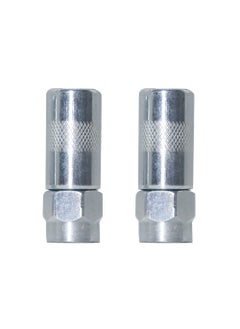 HANTUO HANTUO 2PCS Grease Gun Nozzle tip Grease Nozzle Metal Replacement Grease tip Nozzle Fitting Nipple Grease Gun Lubrication Accessories Steel Copper Grease Gun  - Image 1