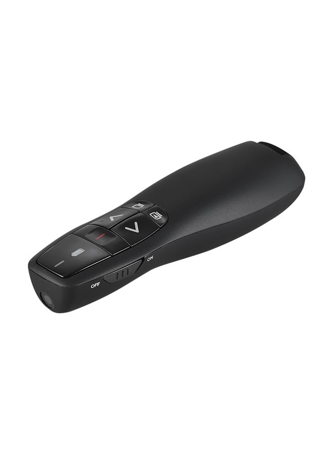 قلم قلاب لاسلكي للتحكم عن بعد بالعروض التقديمية باوربوينت مزود بمنفذ USB أسود - Image 5
