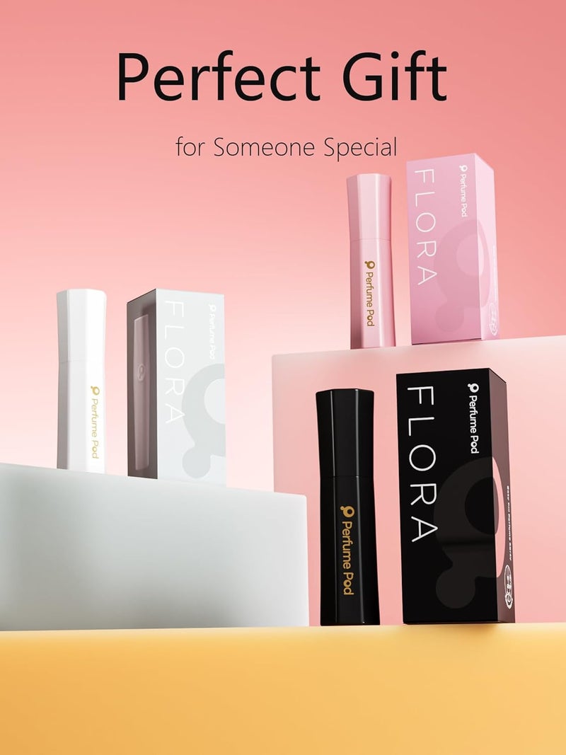 Perfume Pod Refillable Perfume Atomizer, Bottom Filling Fragrances Perfume Bottle, Mini Cologne Dispenser, Travel sized, Portable Sprayer for Women Men, Gift (FLORA01, PINK) - Image 5