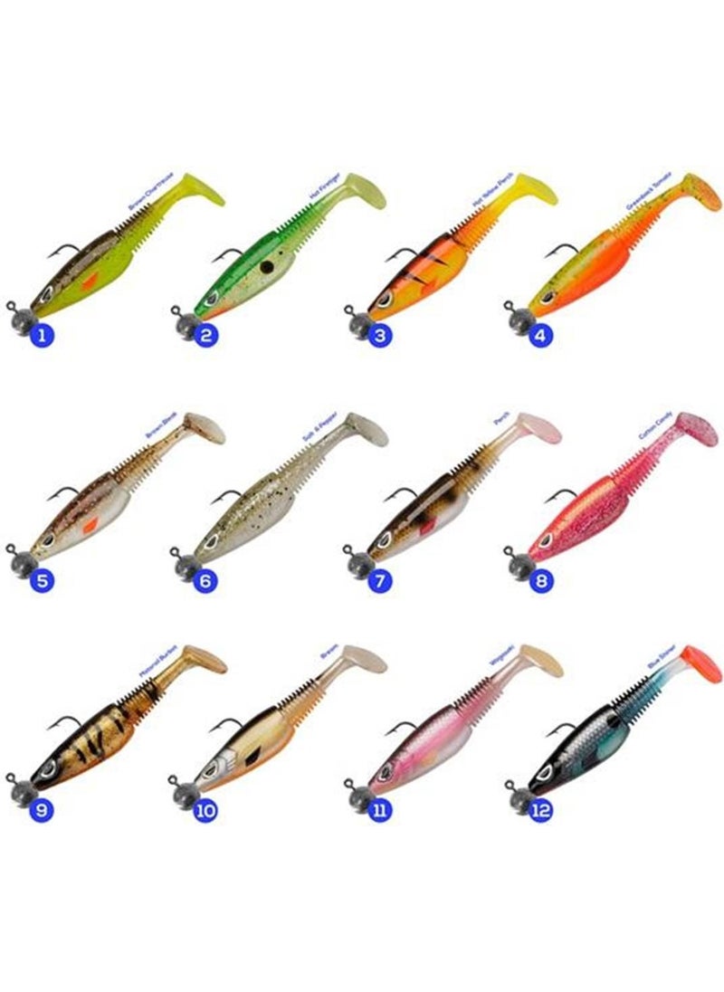 Berkley Sick Swimmer Fake Silicone Lure - 9 cm 7 gr Jighead with Hook  - Image 2