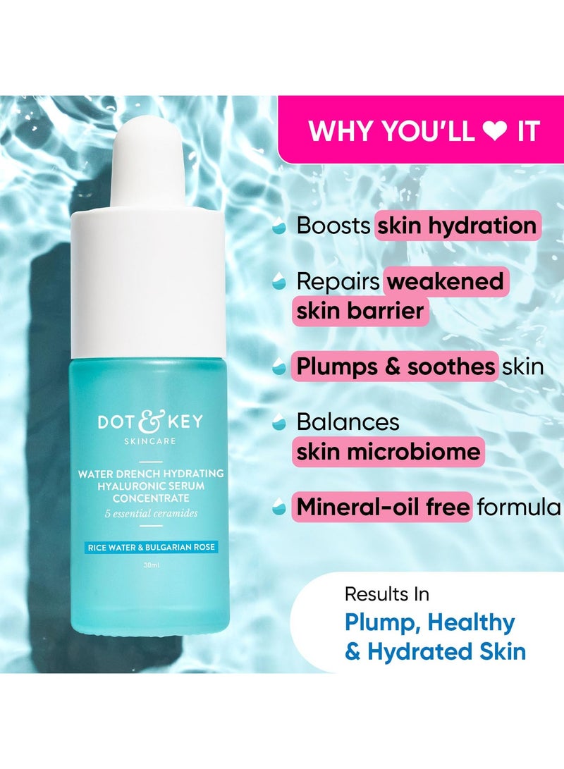 Dot & Key Hydrating Hyaluronic Acid Face Serum With Vitamin C + E | For Plump, Glowing Skin |For Dry Skin, Oily & Normal Skin - Image 5