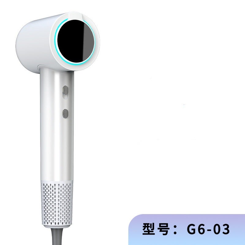 general A Senping household Internet celebrity high-speed hair dryer hair salon dedicated high-power hair dryer anion high-speed hair dryer G6-3 Pearl White