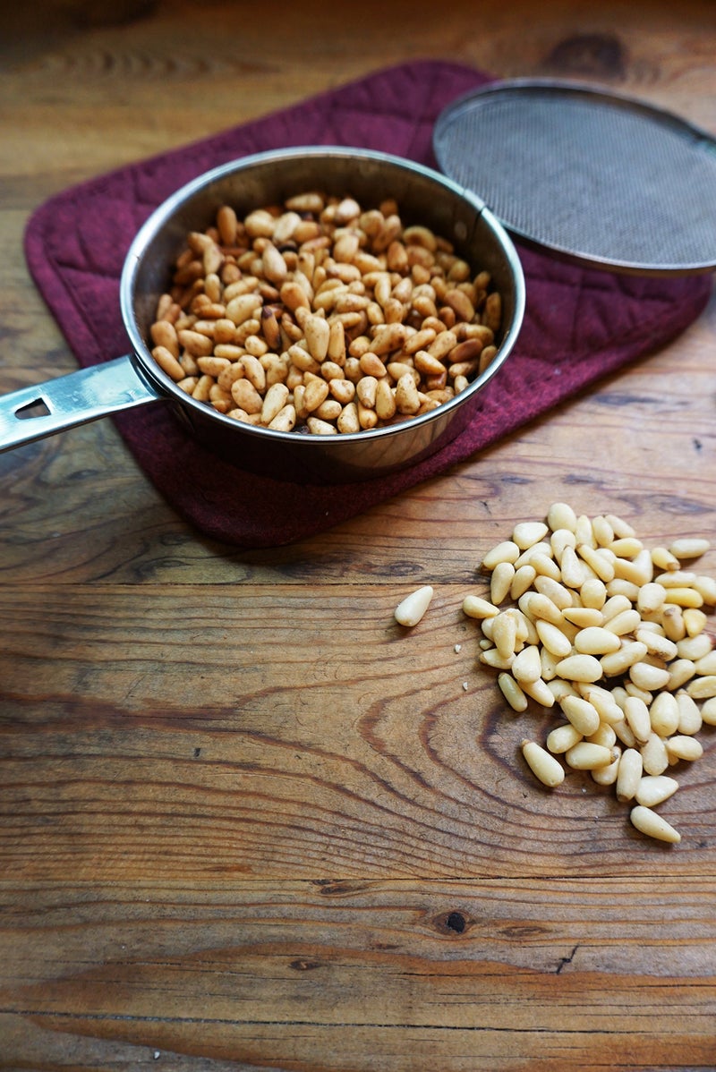 RSVP International Kitchen Roasting Collection Dishwasher Safe, Nut/Seed Toasting Pan, Stainless Steel - Image 5