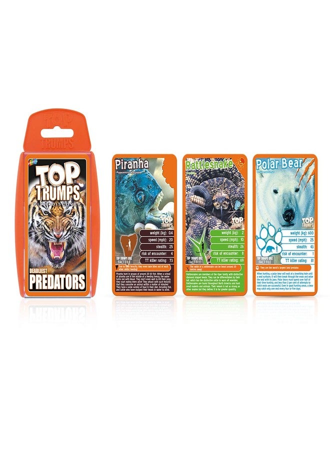 Top Trumps Deadliest Predators - Who's the Most Ferocious? - Image 4