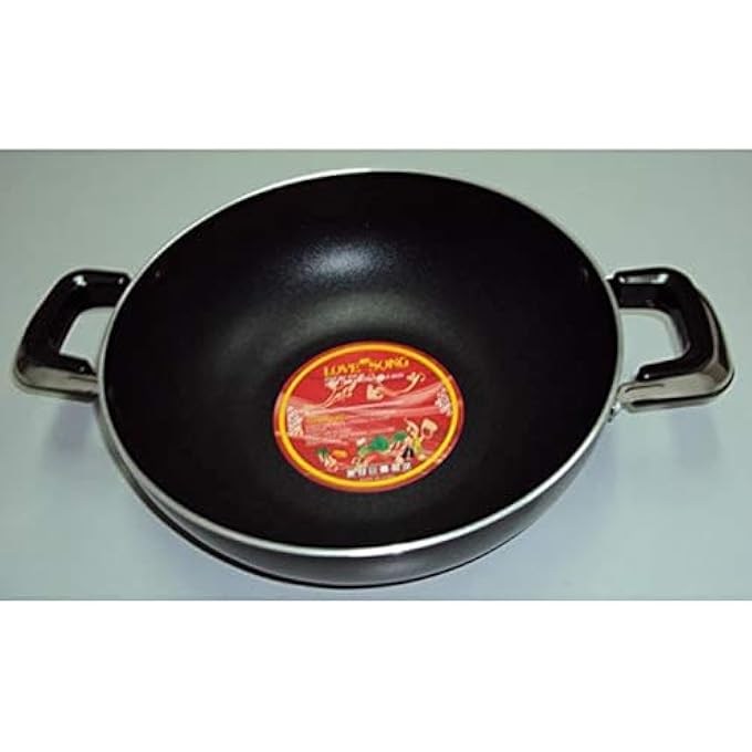 LOVE SONG 22C Wok With 2 Ear HandleEw22