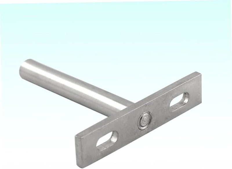 Angoily Floating Shelf Bracket Hidden Wall Brace Type B Hardware Sturdy 4 Inch Black - Image 4