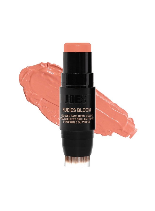 NUDESTIX أحمر خدود كريمي من Nudies على الوجه بالكامل بلون الخوخ الحلو والزهري - Image 1