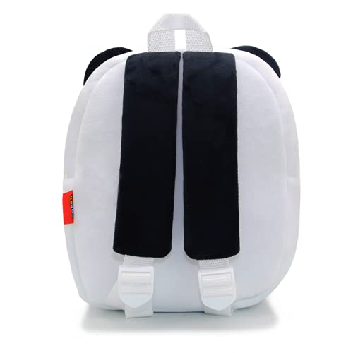 NICE CHOICE Cute Toddler Backpack Toddler Bag Plush Animal Cartoon Mini Travel Bag for Baby Girl Boy 2-6 Years(Cute Panda) - Image 4