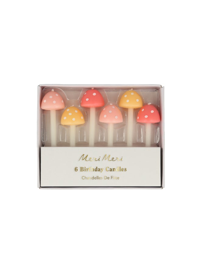 Meri Meri Mushroom Birthday Candles - Image 1