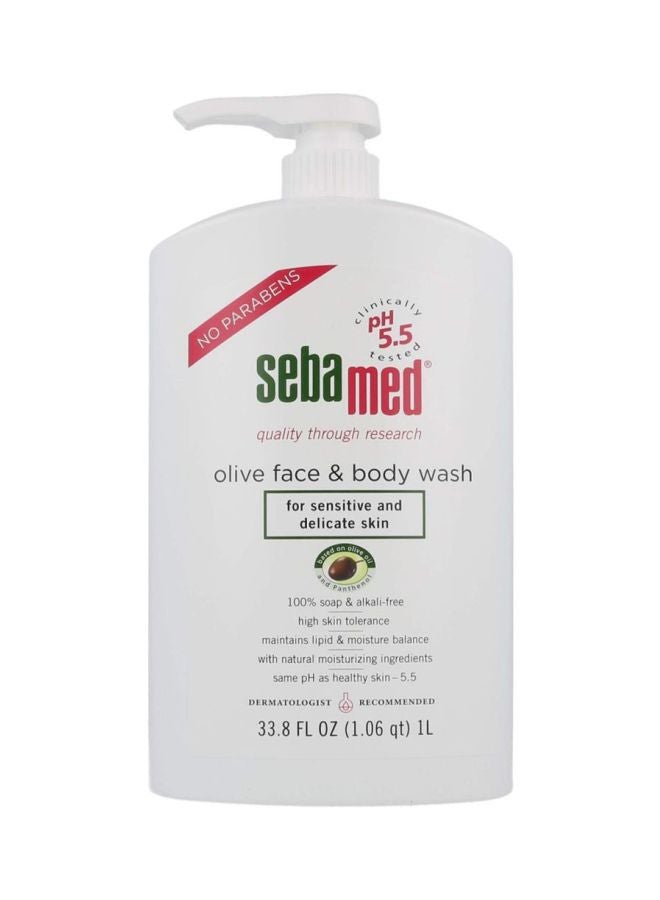 Sebamed Olive Face And Body Wash 1Liters - Image 2