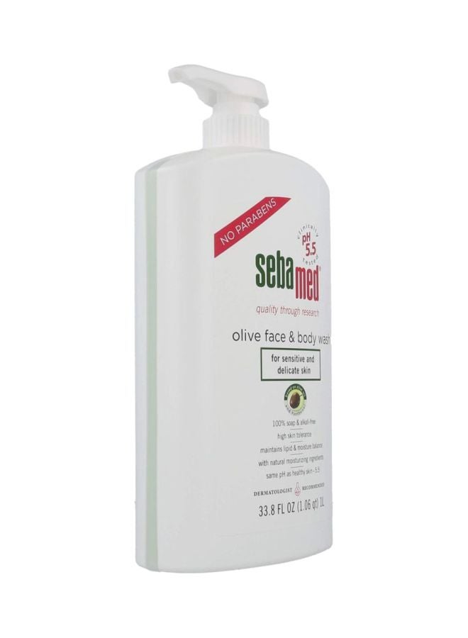 Sebamed Olive Face And Body Wash 1Liters - Image 4