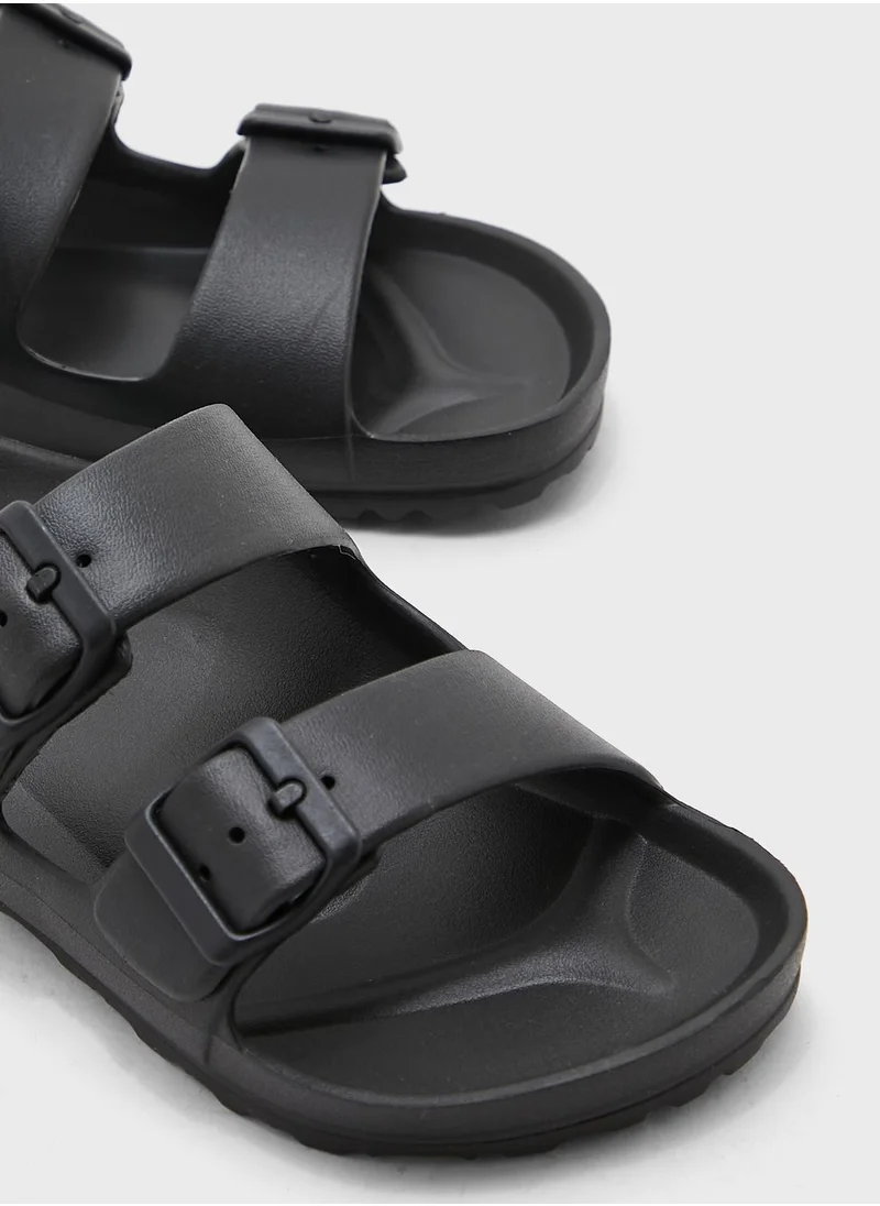 DeFacto Double Strap Wedge Sandals