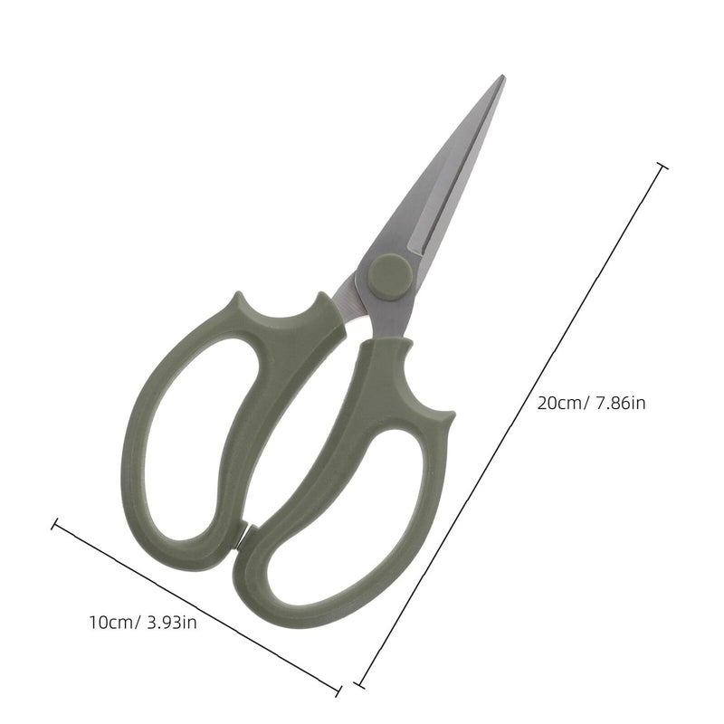Stainless Steel Pointed Head Flower Scissors Floral Shears Gardening Shear Thickened Blades for Home Florist Use - Image 3