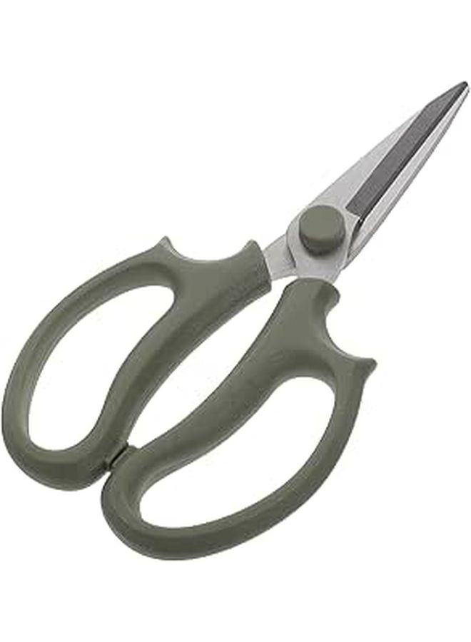 Stainless Steel Pointed Head Flower Scissors Floral Shears Gardening Shear Thickened Blades for Home Florist Use - Image 1