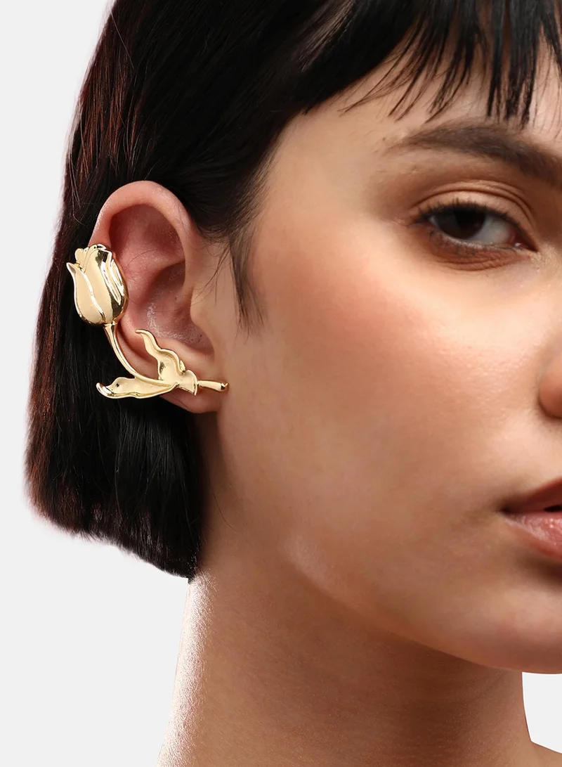 سوهي أقراط متدلية أنيقة مصقولة من مجوهرات صناعية