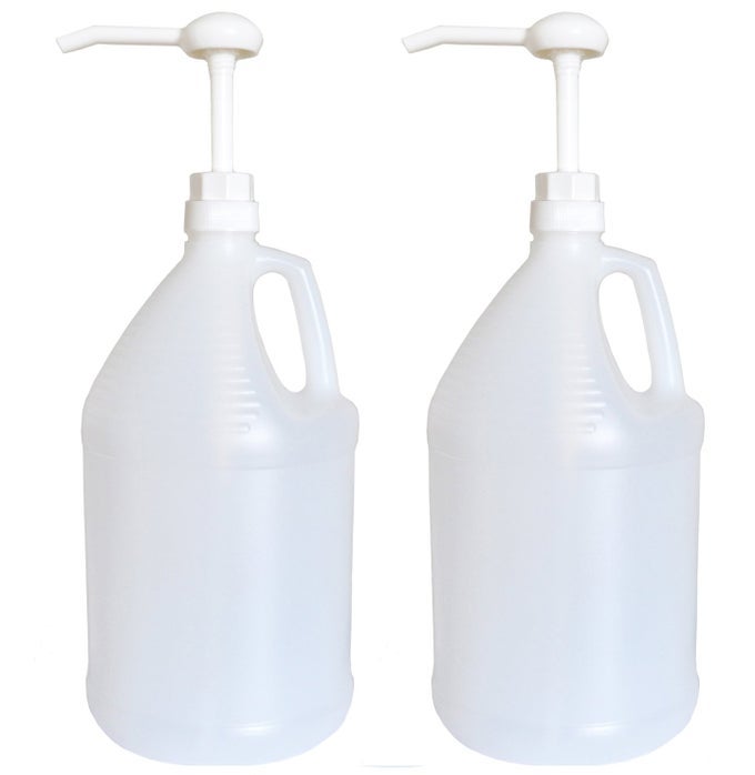 GALLON JUG WITH PUMP PACK OF 2