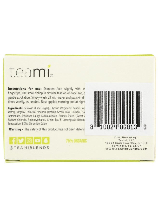 teami Teami Matcha Green Tea Facial Scrub 2.5oz - Image 2