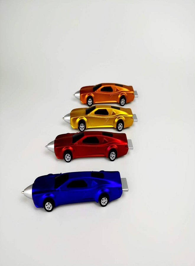 LSFCHYBY The New 4 PCS Sports Car Pens Ballpoint Pen Funny pens for Kids Novelty Cute Pen Cool Kids Pens School Supplies Racing Car Pen Gifts for children（Blue ink） (4) - Image 2