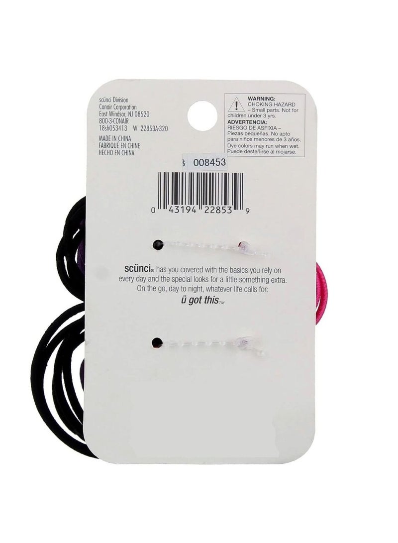 Scunci Girl No Damage Elastics 80 Pieces (Pack of 2) - Image 2