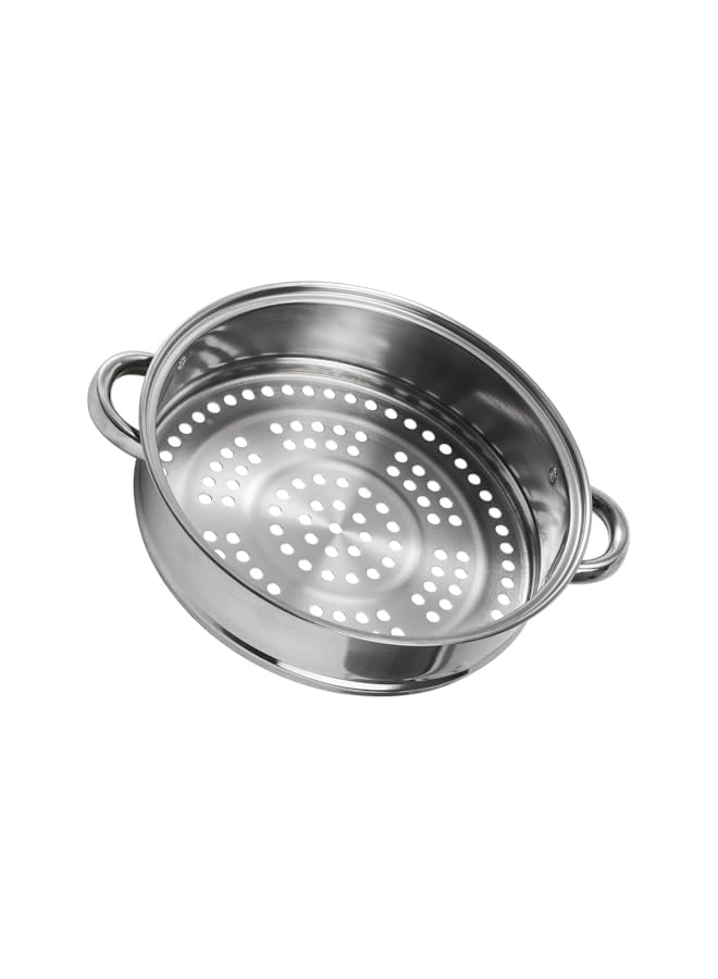 Green Tiger 2-Tier Stainless Steel Steamer For Cooking, 7-Inch Multi-Layer Steamer Pot With Handles On Both Sides, Steamer Capsule Bottom With Glass Lid - Dumpling Steamer Food, Steam Pot, Veggie Steamer - Image 5