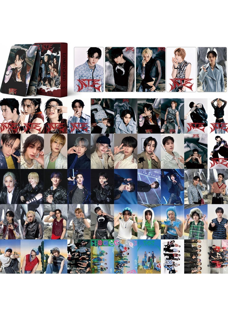 إيهوم - بطاقة لومو مكونة من 55 قطعة من ألبوم Stray Kids الجديد مجموعة الأجهزة الطرفية ATE - Image 1