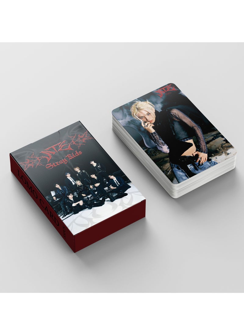 إيهوم - بطاقة لومو مكونة من 55 قطعة من ألبوم Stray Kids الجديد مجموعة الأجهزة الطرفية ATE - Image 1
