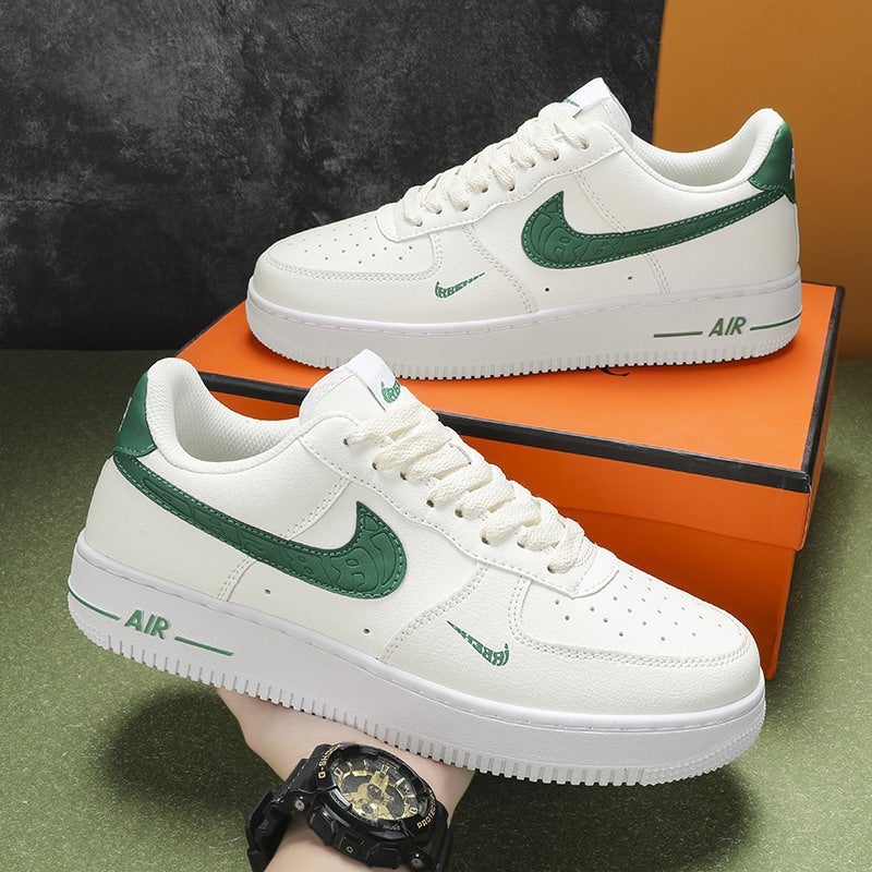 Air Force One Men'S Shoes Low-Top Men'S Couple'S Board Shoes Summer Breathable Women'S Shoes Pure White White Shoes Women'S Sneaker - Image 2