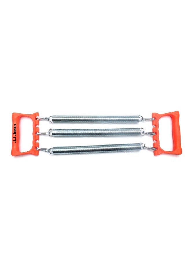 JONEX Chest Expander, Chest Arm Expander, Chest Expander with Multiple Springs, Spring Chest Expander (with 3 Spring) - Image 2