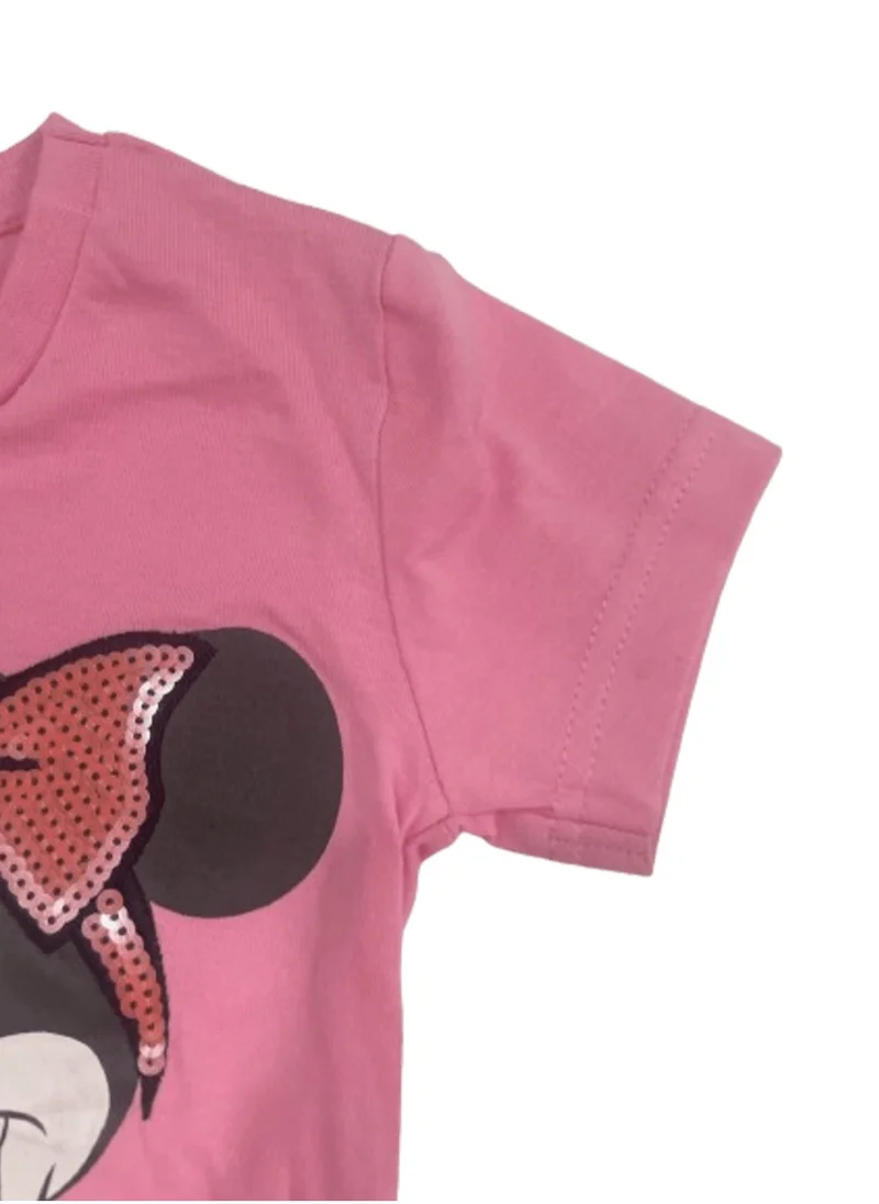 Minnie Mouse Girl's all over print Jersey Dress
