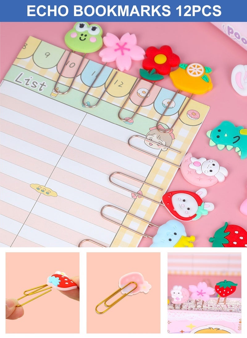 URbazaar Big Capacity Pencil Pen Case Office College School Large Storage High Capacity Bag Pouch Holder Box Organizer Light Blue - Image 4