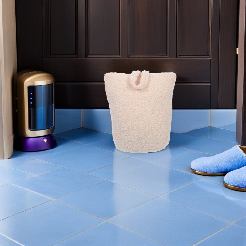Door : Plush Door - Decorative Weighted Doorstop For Home And Office - Anti-Collision Doorstop For Bedroom Kitchen And Living Room - Image 2